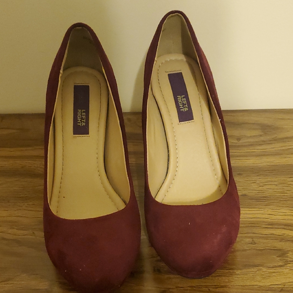 Elegant Burgundy Women's Pumps